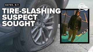 Tire-slashing spree leaves 21 vehicles damaged; person of interest sought