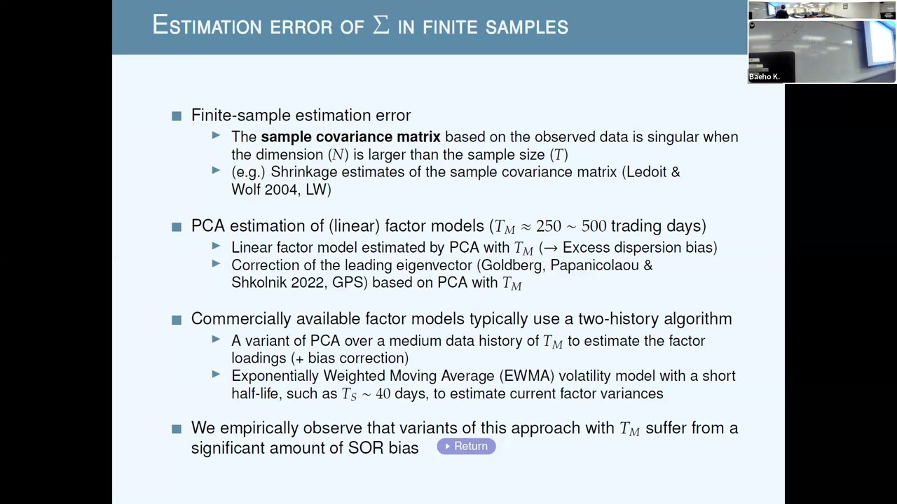 Baeho Kim, KUBS: Long-History PCA under Dynamic Factor Model with Weaker Loadings (23/4/2024)