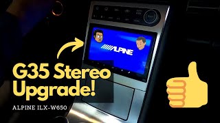 G35 Stereo Install