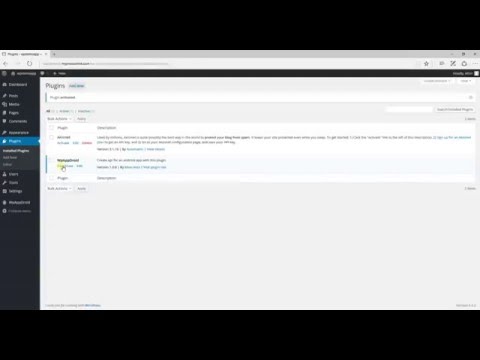 wp-app-droid plugin install