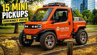 15 Mini Pickup Trucks That Are Shockingly Useful