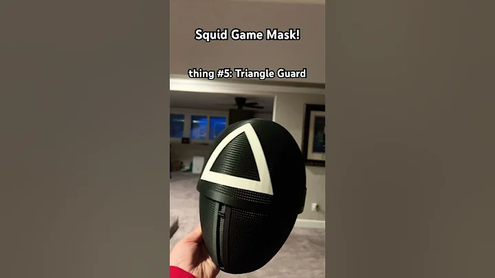 Squid Game Mask! #3dprinting #bambulab #squidgame #squidgame2