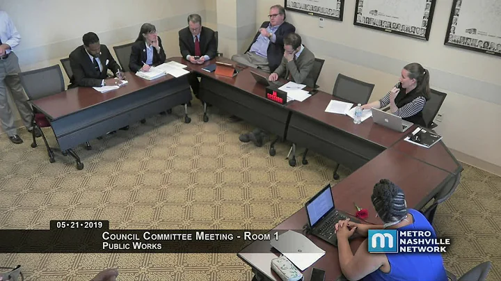 05/21/19 Council Committees: Public Works