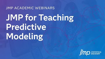 JMP for Teaching Predictive Modeling