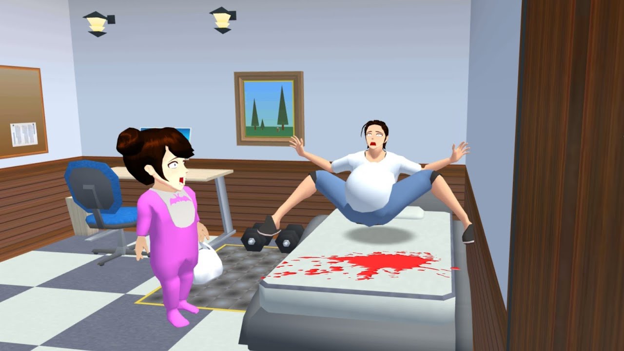 Taiga melahirkan | SAKURA school simulator