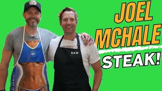 Steak & Rice with Joel McHale!!!