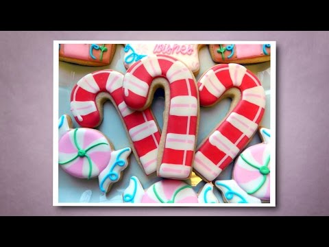 How to Decorate a Candy Cane Cookie