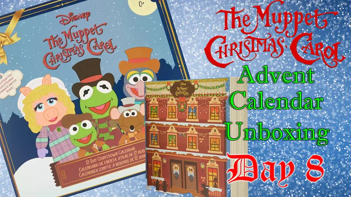 Unboxing Muppet Christmas Carol Advent Calendar - Day 8