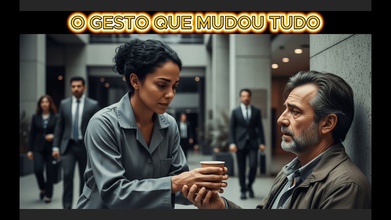 A Faxineira tratou um estranho como gente e o gesto simples mudou tudo