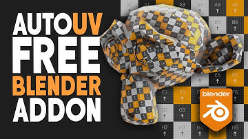Free Blender Addon - AutoUV  Generate Quick UV Maps