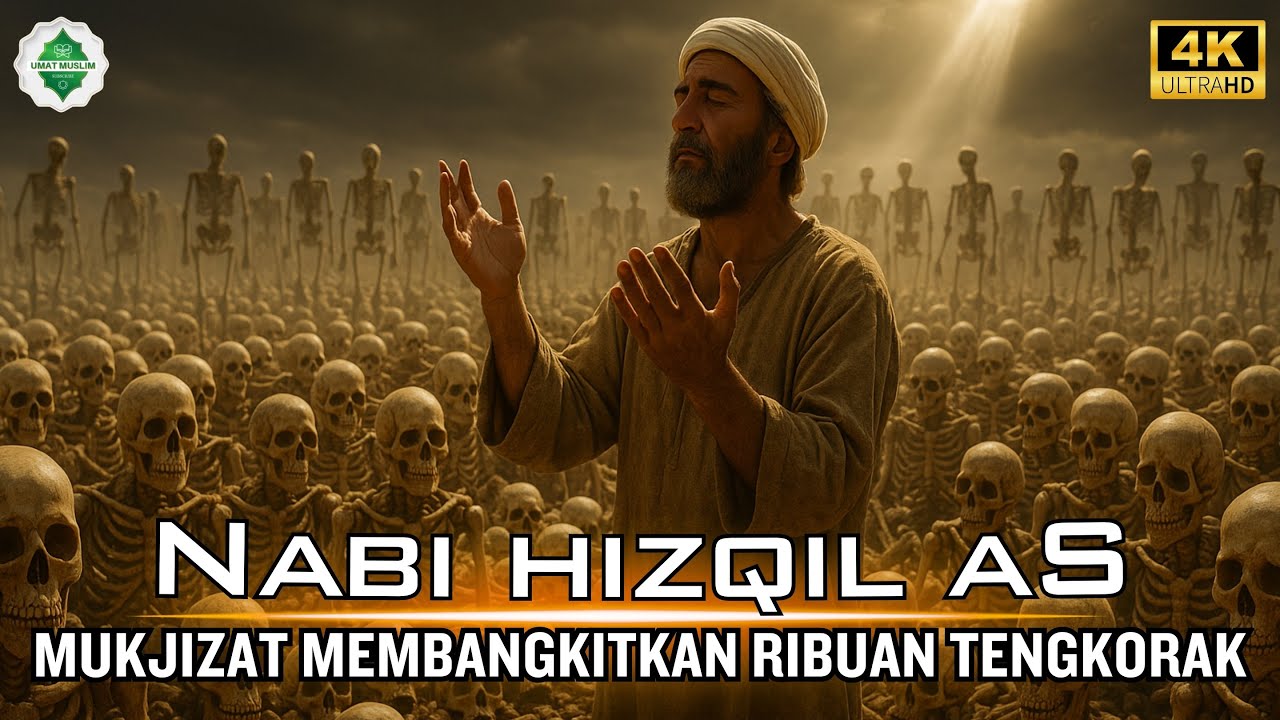 Kisah Nabi Hizqil AS‼️ Dari Kematian Massal hingga Mukjizat Kehidupan.