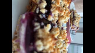 النسخة الصحية الكيتونية من تارت التوت الازرق the healthy keto version of  blueberry tart