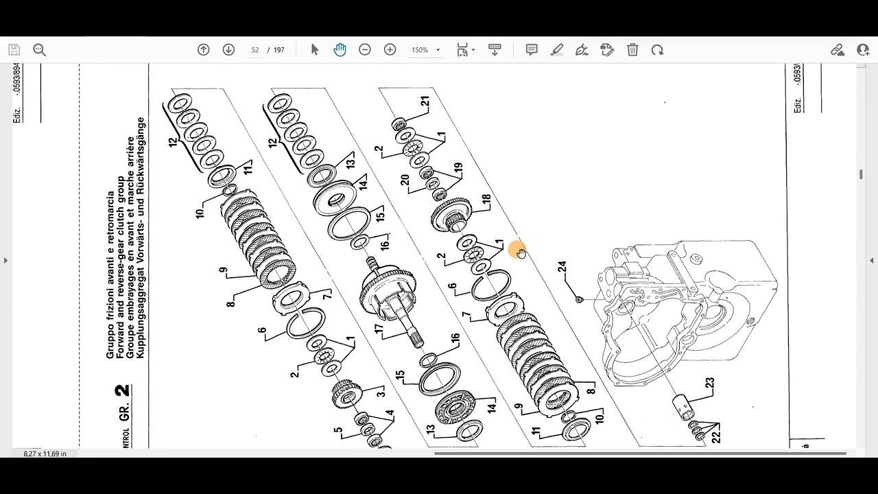 Komatsu 894-898 Highflow Parts Book