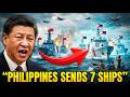 “Philippines Deploys 7 Ships TODAY 🚢 Rising Sea Tensions