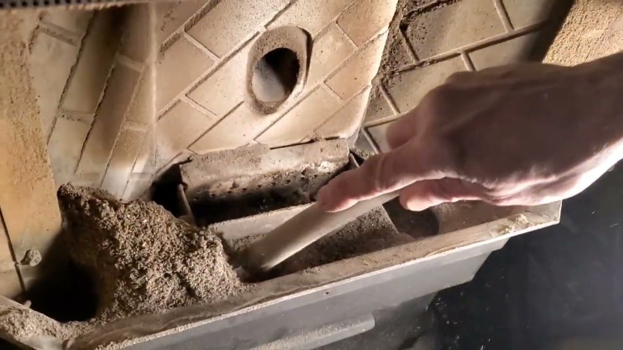 Enviro Meridian Pellet Stove-20 bag cleaning