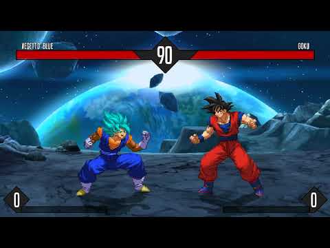 Прохождение Мугена DBZ Extreme Butoden | Веджитто Супер Сайян Бог Супер Сайян
