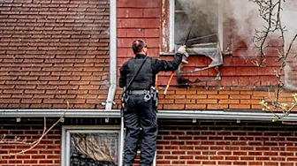 FATAL HOUSE FIRE NEW KENSINGTON, PA. - DRONE/GOPRO