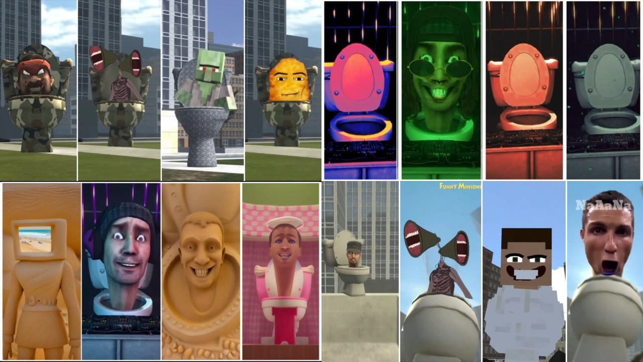 SKIBIDI TOILET MEGA BATTLE #35