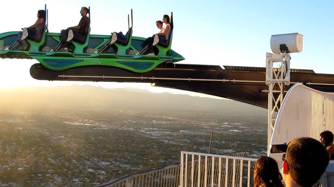 Big Shot on the stratosphere in Las Vegas. #fyp #stratopshere #lasveg