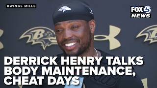 Derrick Henry talks body maintenance, cheat days