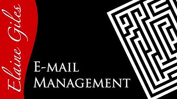 Inbox Zero - The Four Ds of E-mail Management