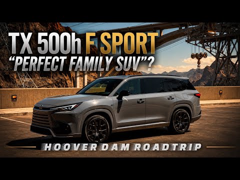 Lexus TX 500h | Hoover Dam | Incognito | Roadtripping