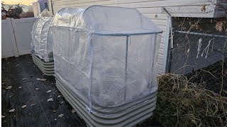 A New Cover For My Raised Metal Beds From Vegega