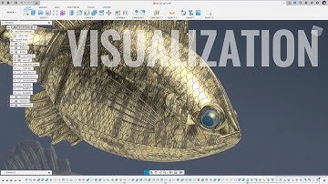 Lure Design Visualization in Fusion 360 - 3D Eyes and Fish Skin