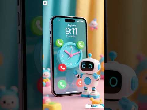 IPhone 17 With Robot Incoming Call Apple Iphone Ringtone Toys