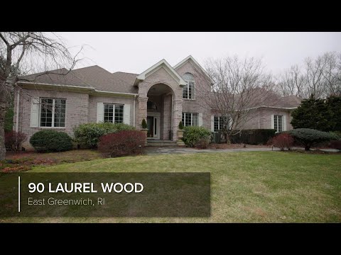 90 Laurel Wood, East Greenwich, RI home video tour