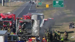 3 students among 6 killed in multi-vehicle crash on Ohio highway