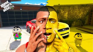 GTA 5 : Franklin Touch Himself & His House To Turn Into GOLD ! (GTA 5 Mods)