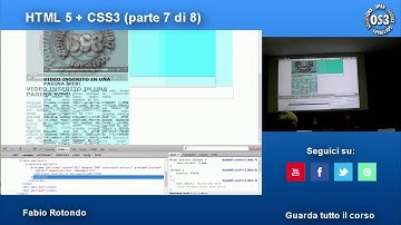 Corso HTML5 + CSS3 (parte 7 di 8)