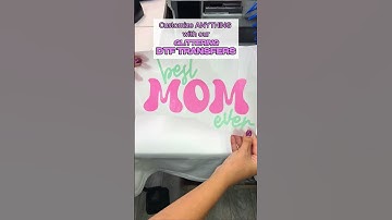 Happy mothers day!✨💖Shop our DTF glitter transfers to elevate any design