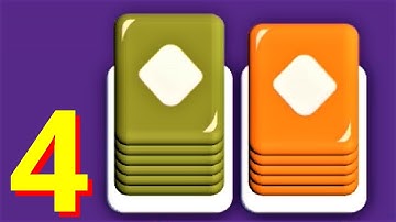 🟧 Card Shuffle Sort 🟩 GAMEPLAY Part 4 BIG Progress (Android, iOS)