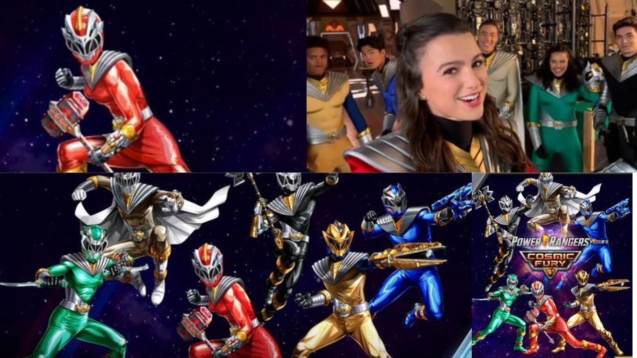 Cosmic Fury Revealed Female Ranger & Zenith Ranger - YouTube