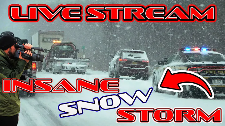 🔴 LIVE - Oswego, New York Insane Lake Effect Blizzard Snow Storm Underway Whiteout - 11/20/2022