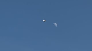 Former Raf Jet Provost, G-Bwsh, Flying To The Moon