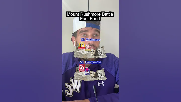 What are the most iconic fast food places? Mount Rushmore Battle