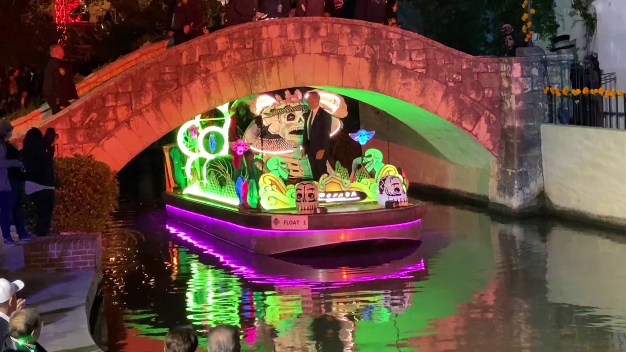 Day of the Dead River Parade in San Antonio YouTube