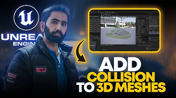 How to Add Collision to 3D Meshes in Unreal Engine 5.4 | Collision Shapes for 3D Meshes UE5