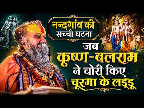 जब कृष्ण-बलराम ने चोरी किए चूरमा के लड्डू | नंदगाँव की सच्ची घटना |