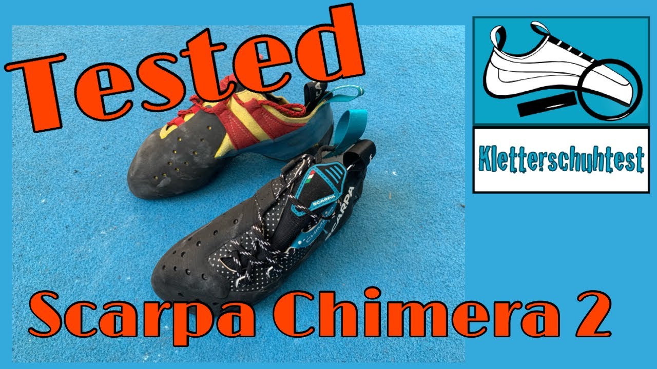 Scarpa Chimera 2.0 Kletterschuhe Test - YouTube