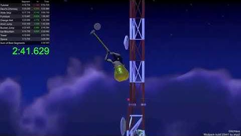 Getting Over It Speedrun SUB 3