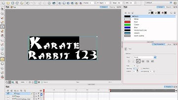 Toon Boom Animate Pro 2 Video Tutorials - 18 Working With Text