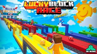 LUCKY BLOCK RACE WITH GAMERFLEET AND TECHNO GAMERZ