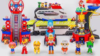 Paw Patrol Toys Unboxing Series ASMR | Transforming City Tower Set | Lookout Tower, Jungle Patroller