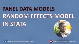 Panel Data (6): Random effects model in STATA