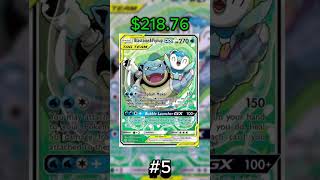Top 10 most expensive Blastoise cards of all time!!! #pokemon #cards #pokemoncards Top 10 most expensive Blastoise cards of all time!!! #pokemon #cards #pokemoncards