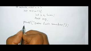 C program to find SUM and AVERAGE of two numbers  | Sum, Average
